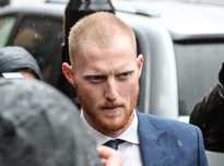 Ben Stokes pleaded not guilty to a charge of affray at Bristol Magistrate's Court