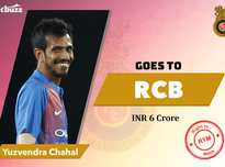 Chahal was the highest earning Indian wrist spinner