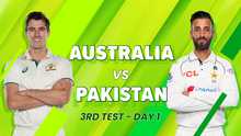 Match Stream: Australia v Pakistan, 3rd Test, Day 1