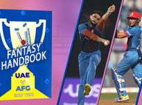 Fantasy Handbook: UAE vs Afghanistan, 3rd T20I