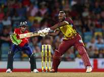 England were at the receiving end of an all-round performance from Andre Russell in the opening T20I