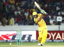 Faf calmed Chennai's nerves with a typically solid knock of 46.
