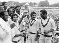 Favourites West Indies defended the World Cup title in the 1979 edition