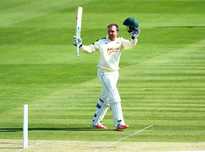 In two first-class matches for Notts, Brendan Taylor has made two hundreds.
