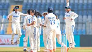 India vs Australia, one-off Women's Test, Day 4