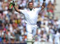 Jacques Kallis scored a century in his final Test.