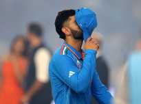 Kohli topped the run charts in the World Cup but it still wasn't enough.