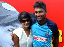 Kumar Sangakkara said he shared his best partnership with wife Yehali