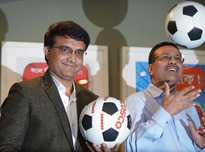 Sourav Ganguly owns the Atletico de Kolkata football franchise along with Sanjiv Goenka.