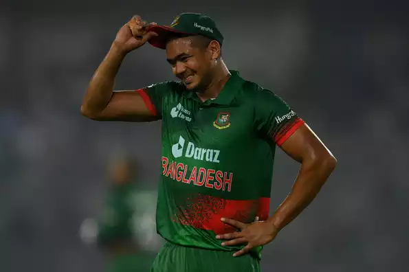 Taskin suffered a tear in his shoulder during the World Cup