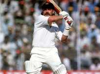 The moustachioed and stockily built David Boon was known for his correct and compact technique against quick bowling