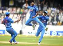 Umesh Yadav bowled with fire and aggression to take four wickets against Sri Lanka